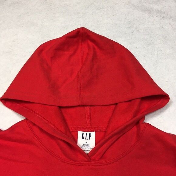 Gap Womens S Logo Hooded Sweatshirt Red Plaid Christmas Holiday Classic Retro - Picture 5 of 9